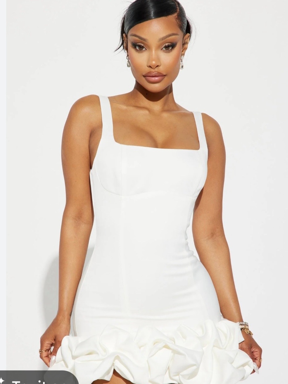 Satin Mini Dress
